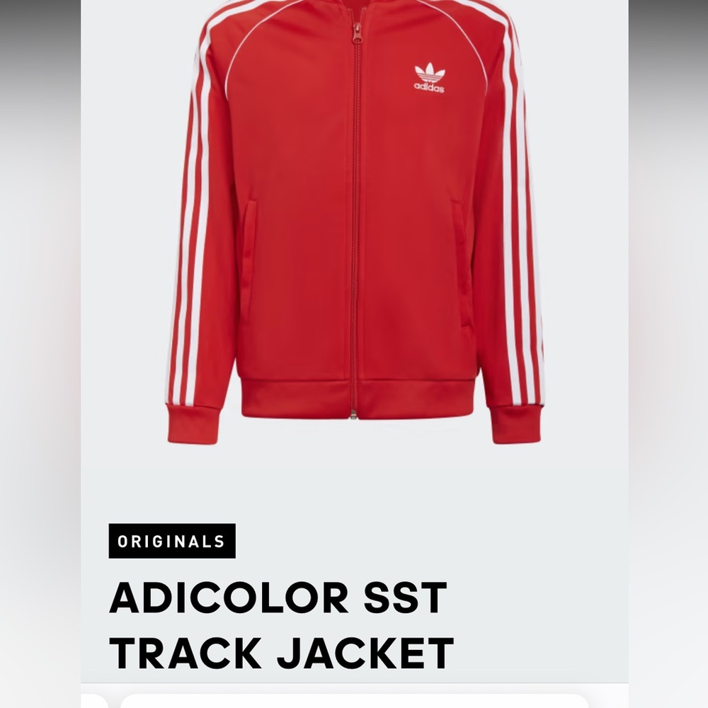 NWOT Adidas Adicolor Track Jacket